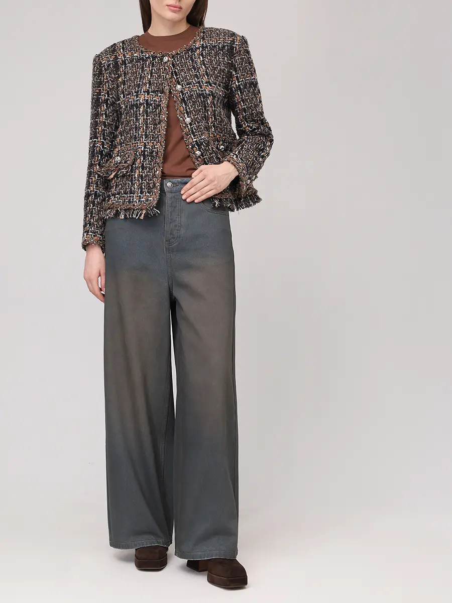 Жакет шерстяной