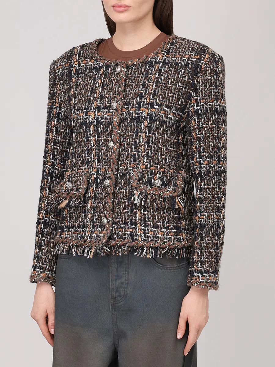 Жакет шерстяной