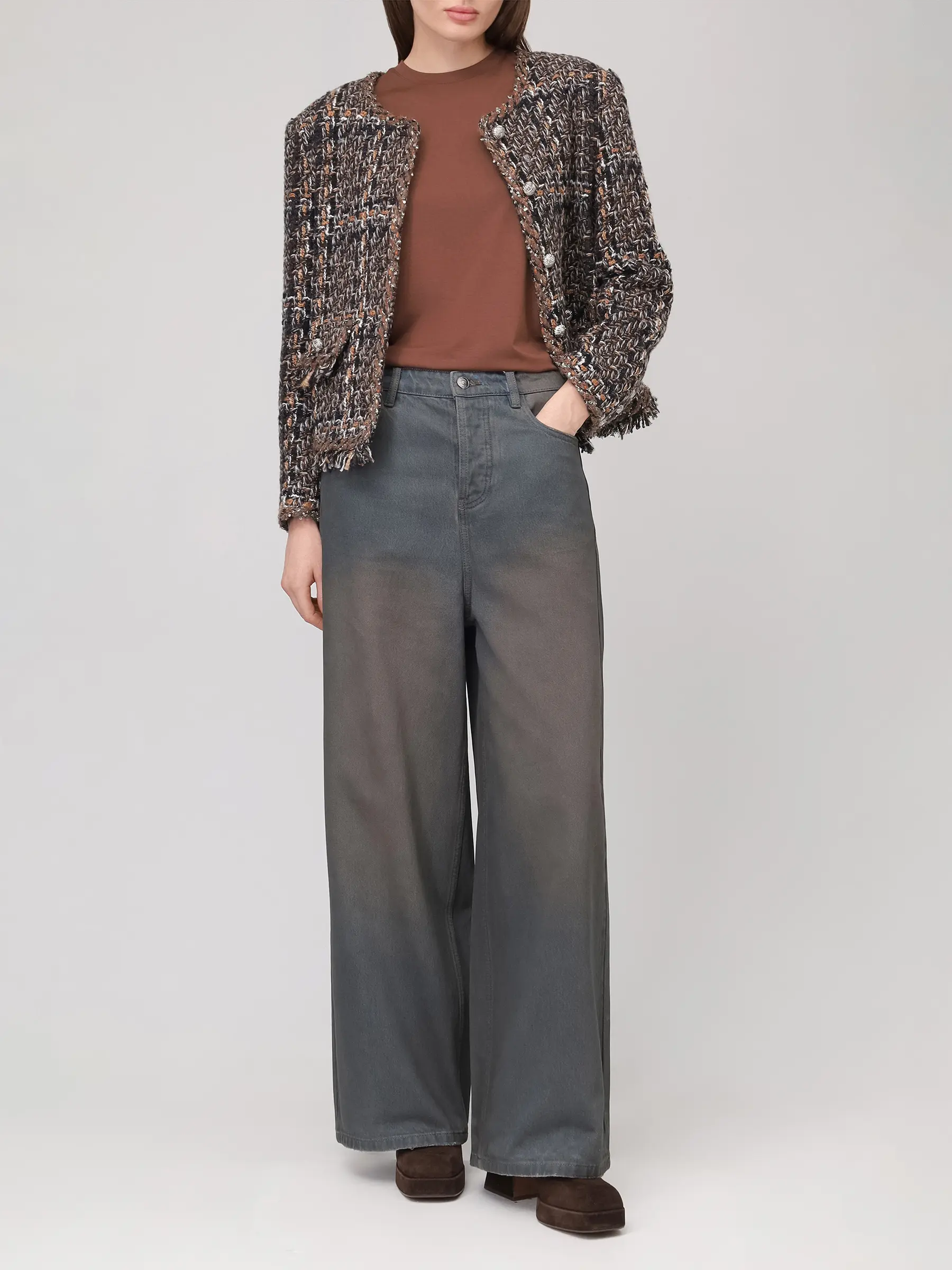 Джинсы хлопковые