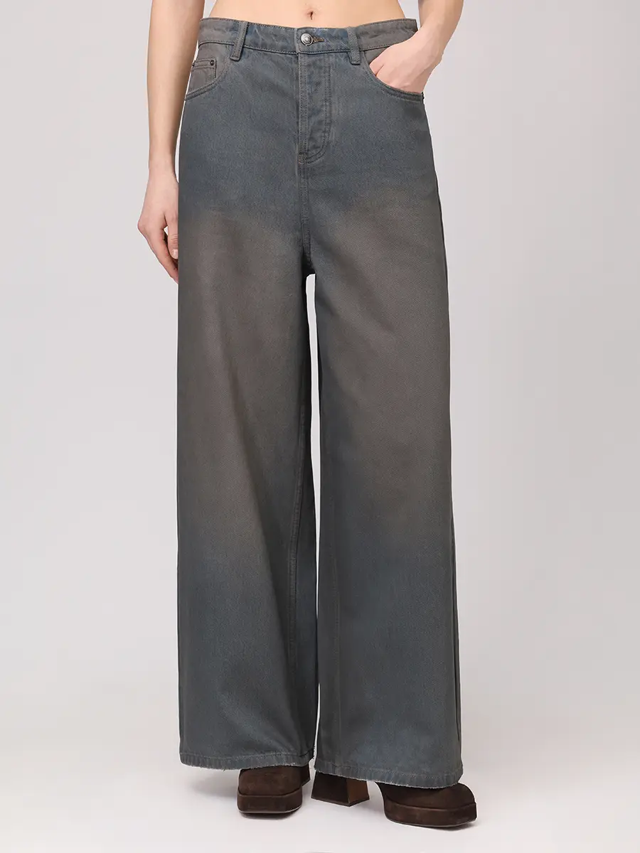 Джинсы хлопковые