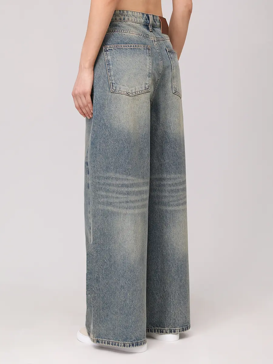 Джинсы хлопковые