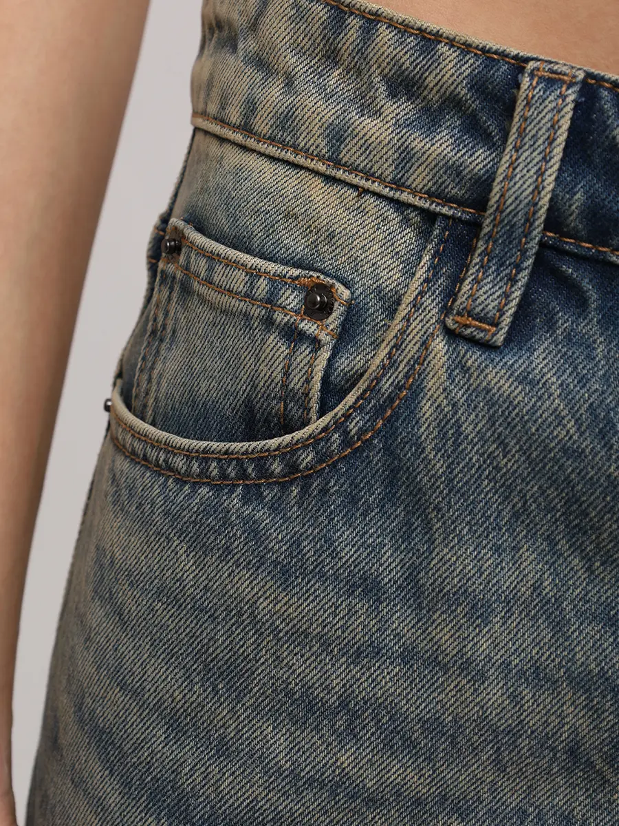 Джинсы хлопковые