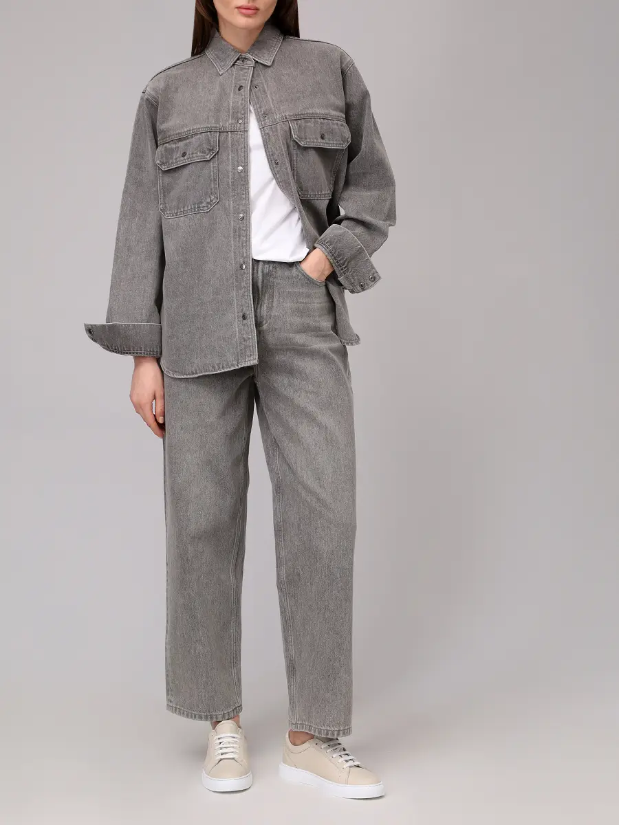 Джинсы хлопковые