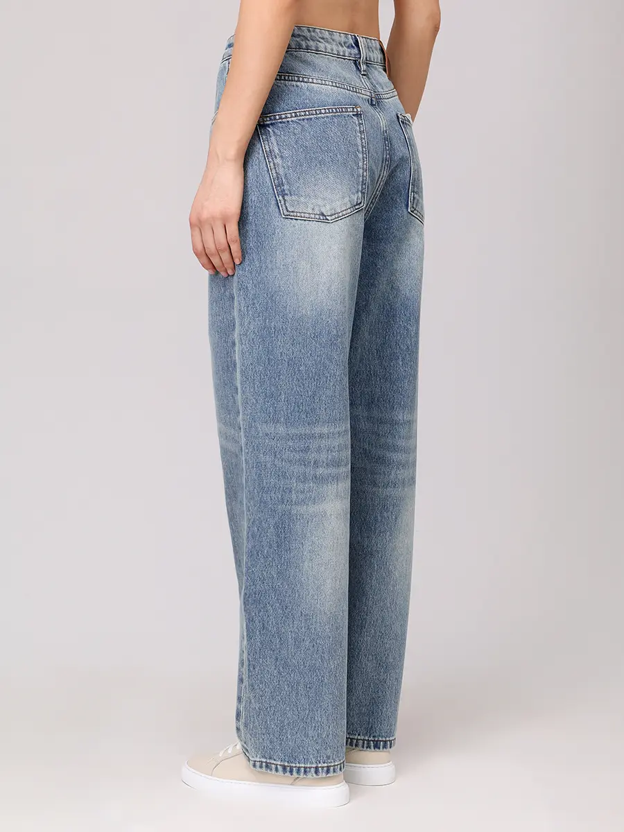 Джинсы хлопковые