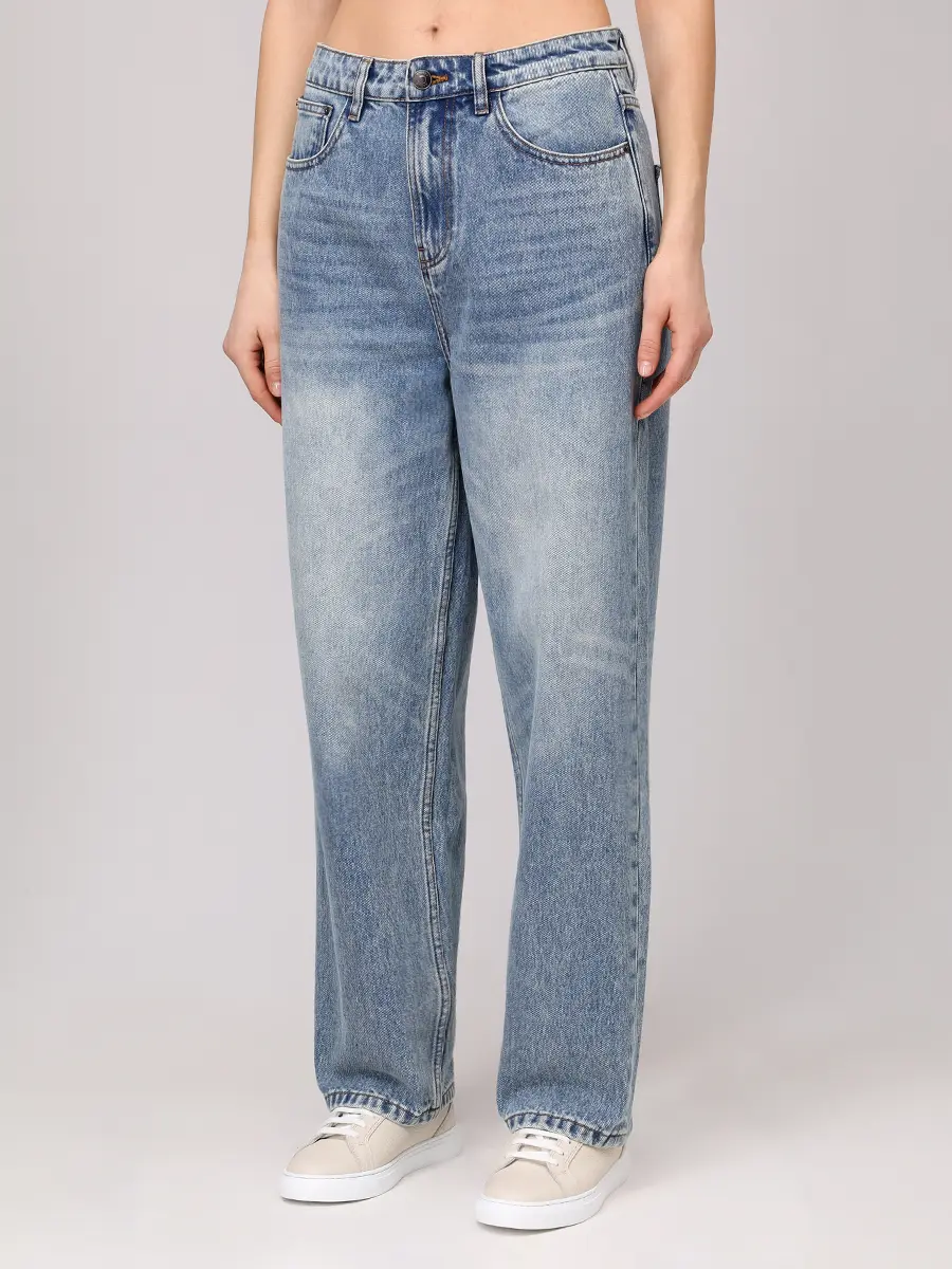 Джинсы хлопковые