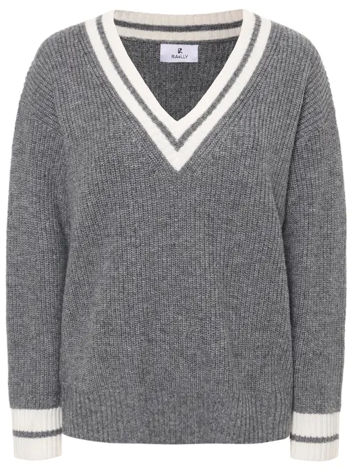 Пуловер шерстяной RA&LLY