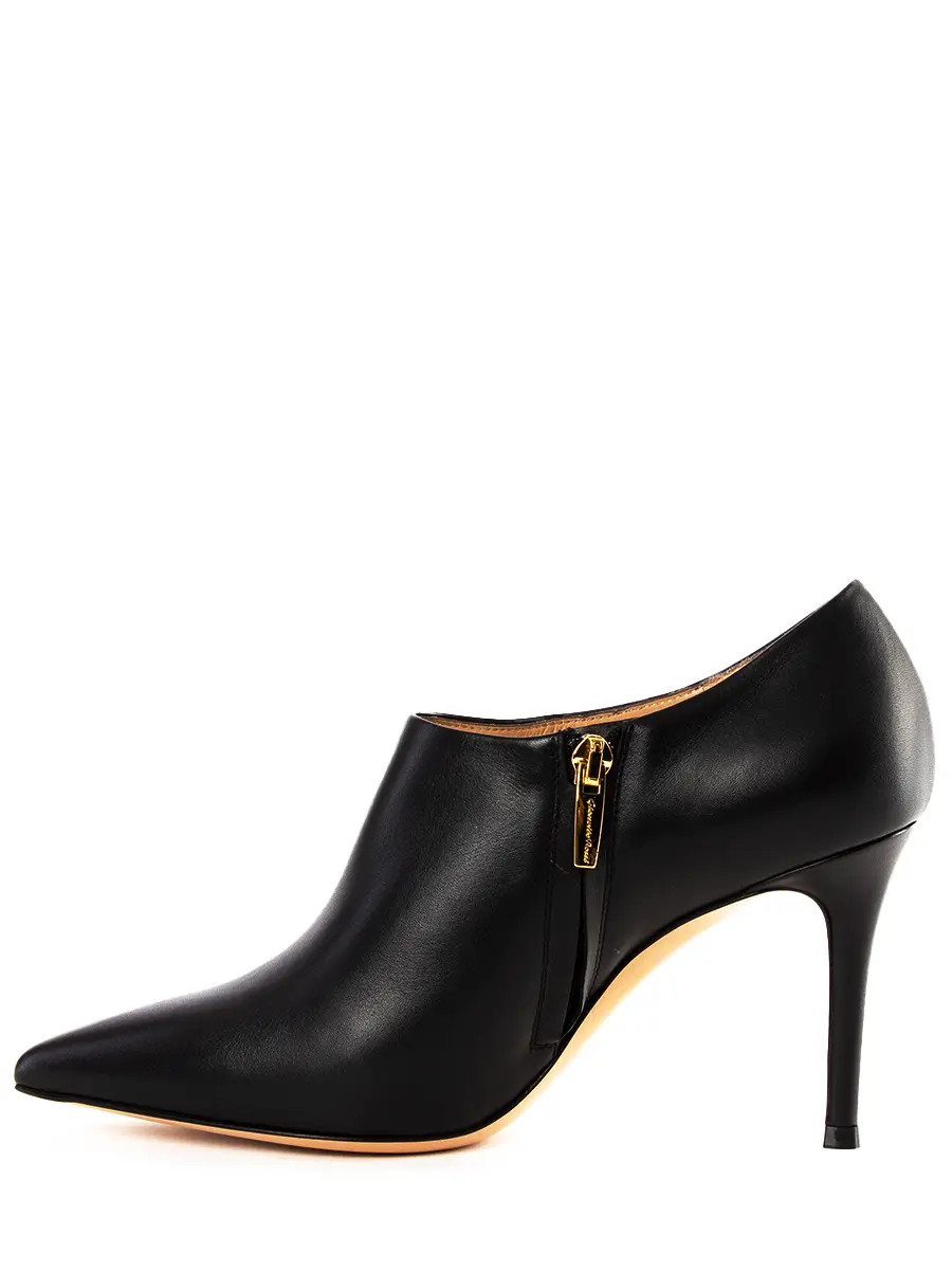 Ботильоны кожаные