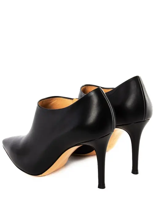 Ботильоны кожаные GIANVITO ROSSI