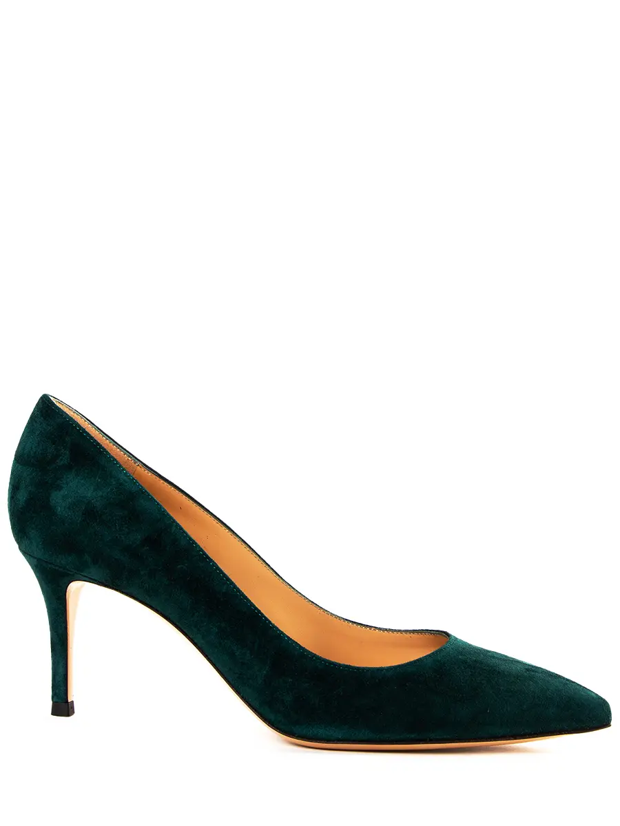 Туфли замшевые