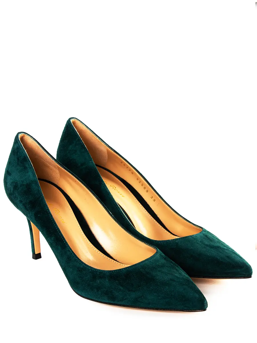 Туфли замшевые