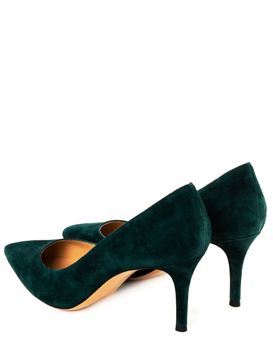 Туфли замшевые