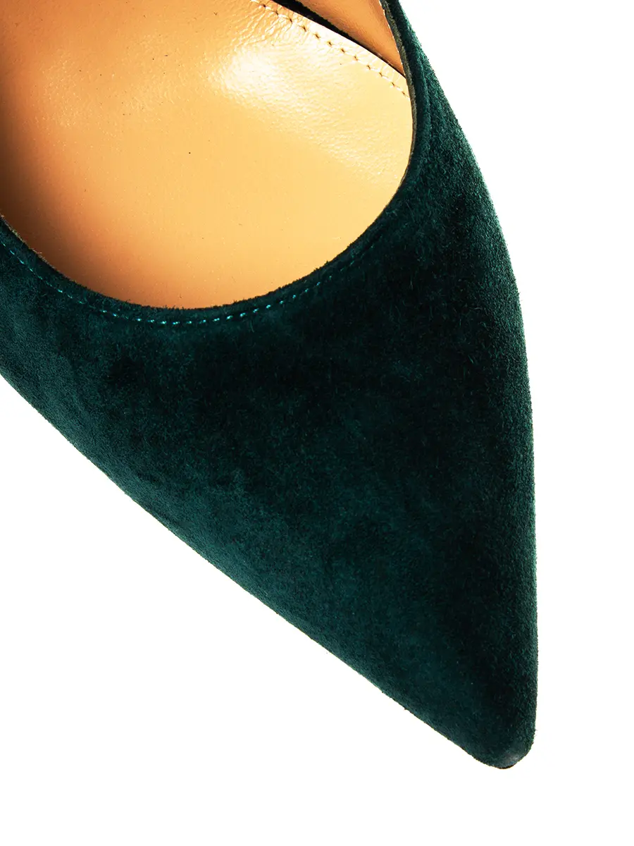 Туфли замшевые