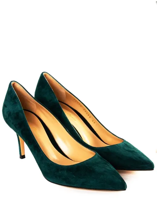 Туфли замшевые GIANVITO ROSSI