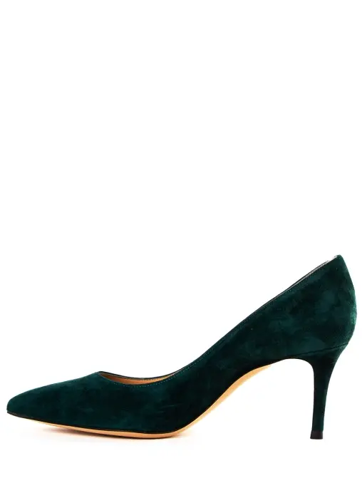 Туфли замшевые GIANVITO ROSSI