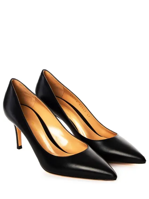 Туфли кожаные GIANVITO ROSSI