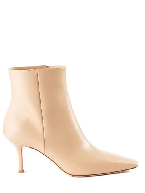 Ботильоны кожаные GIANVITO ROSSI