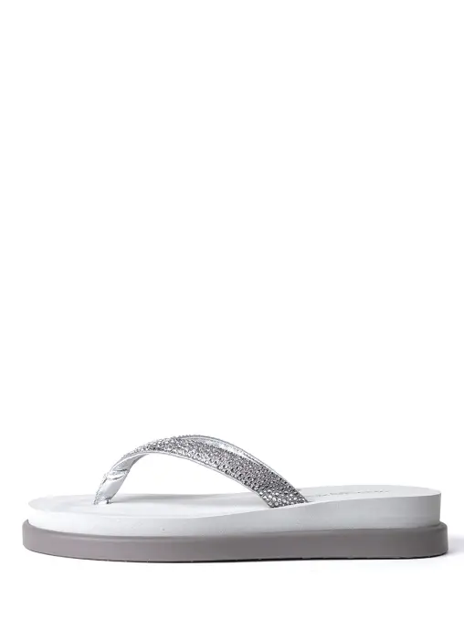 Шлепанцы кожаные GIANVITO ROSSI