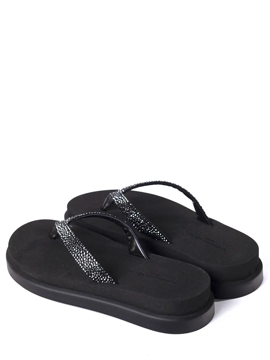 Шлепанцы кожаные