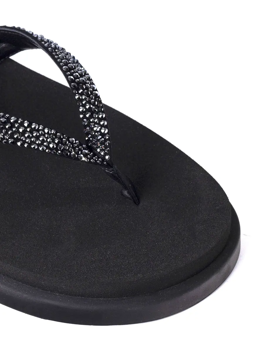 Шлепанцы кожаные