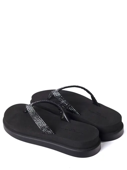 Шлепанцы кожаные GIANVITO ROSSI