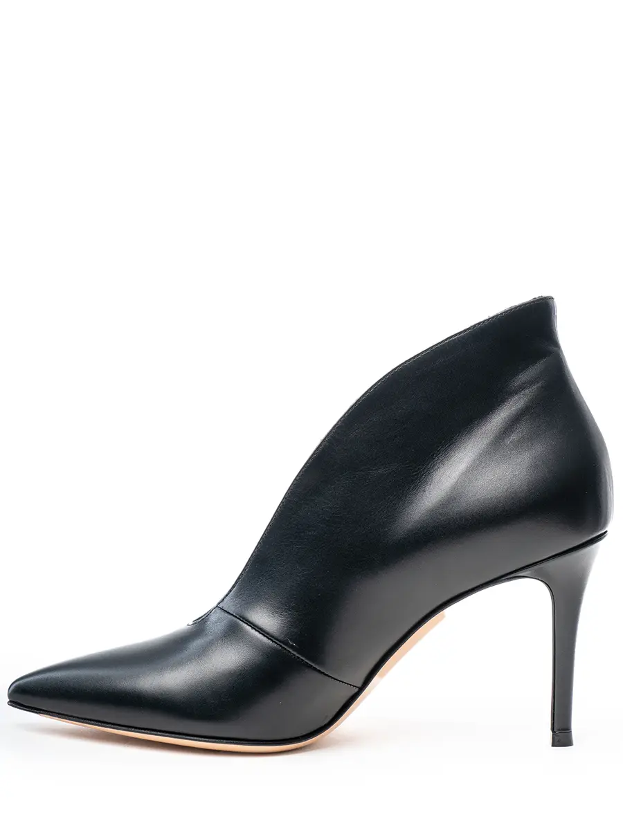 Ботильоны кожаные