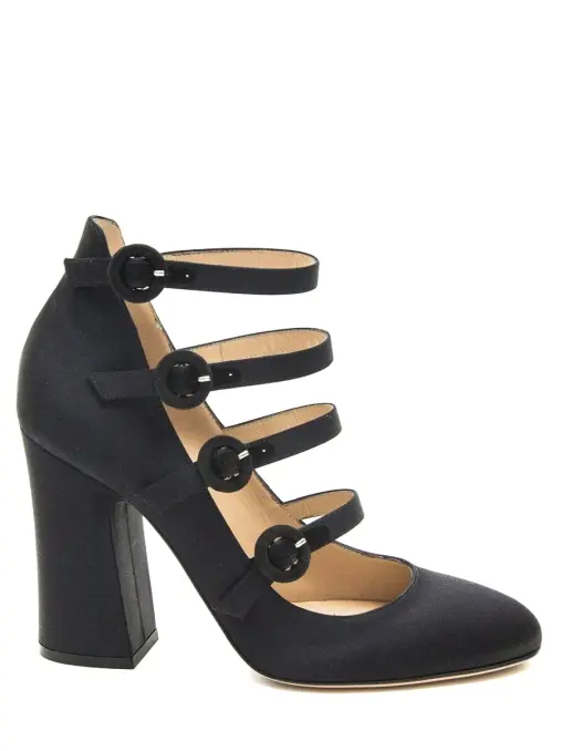 Туфли текстильные GIANVITO ROSSI