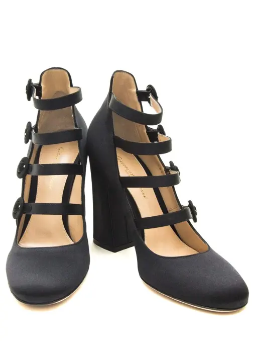 Туфли текстильные GIANVITO ROSSI