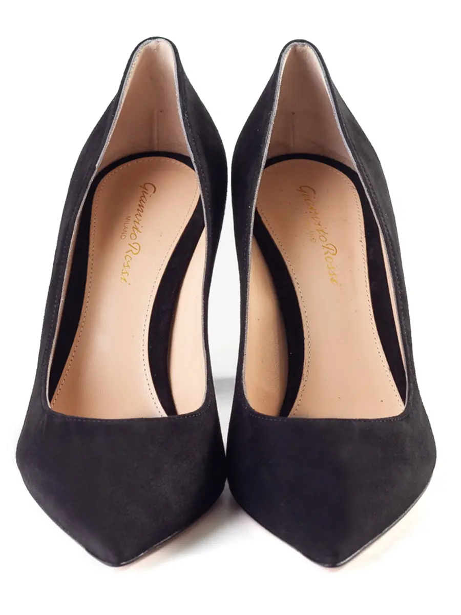 Туфли замшевые