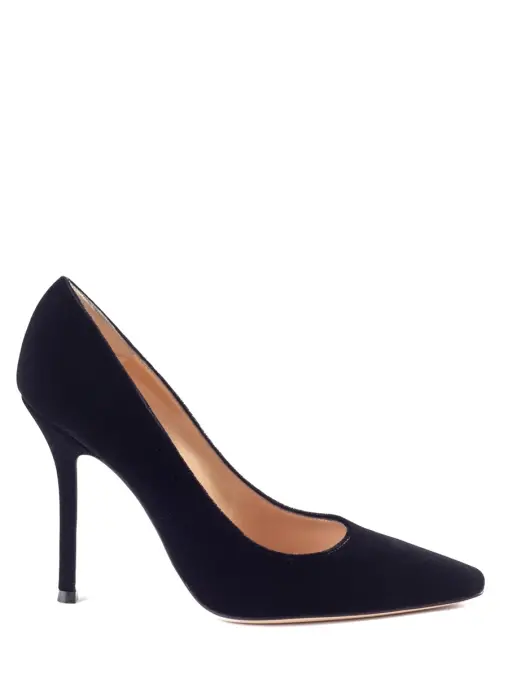 Туфли велюровые GIANVITO ROSSI