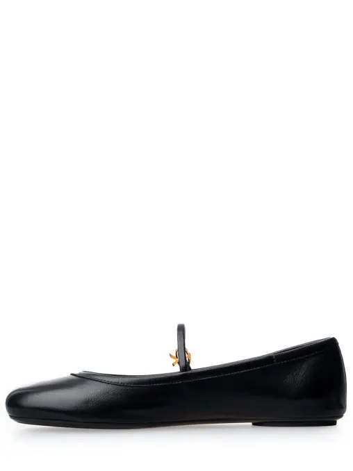 Балетки кожаные GIANVITO ROSSI