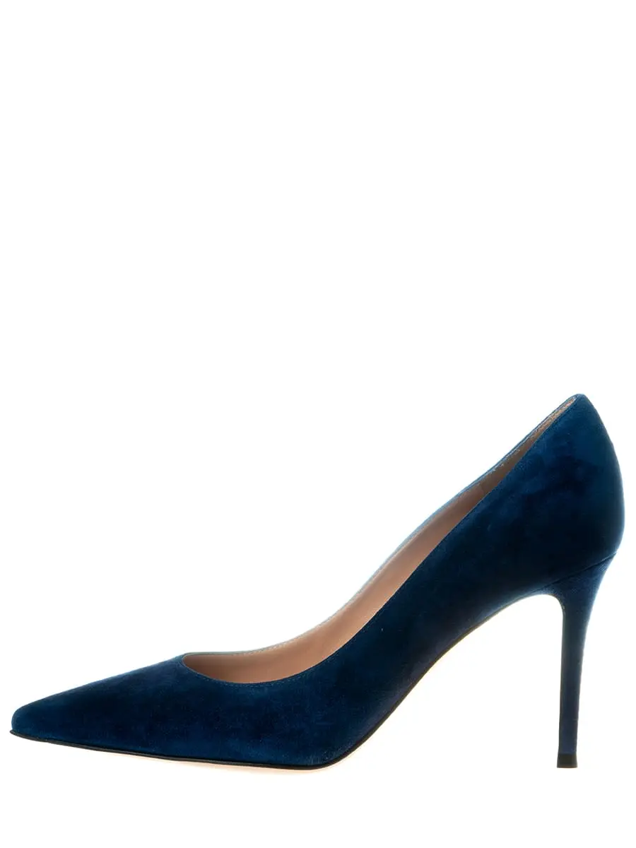 Туфли замшевые