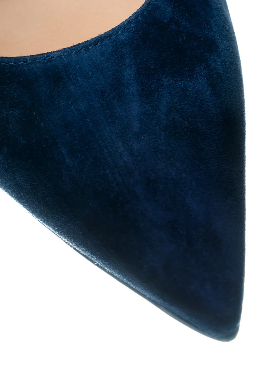 Туфли замшевые