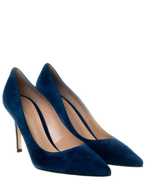 Туфли замшевые GIANVITO ROSSI