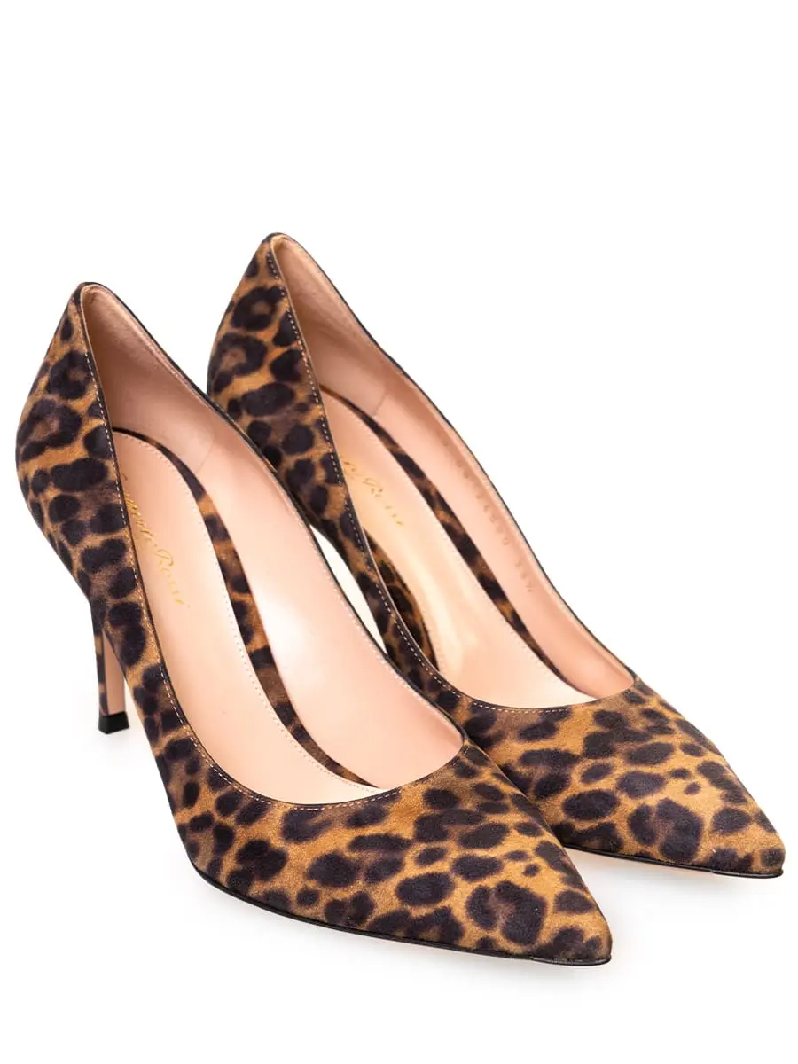 Туфли замшевые