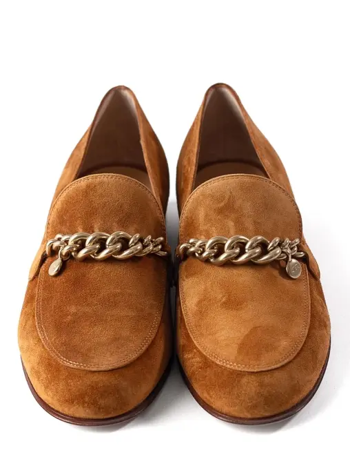 Лоферы замшевые GIANVITO ROSSI