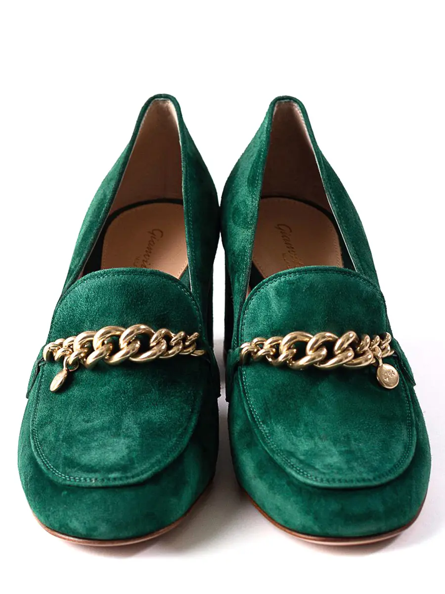 Туфли замшевые