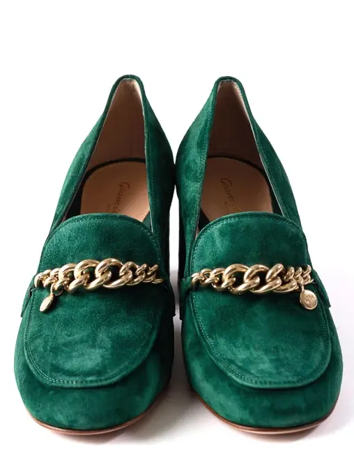 Туфли замшевые GIANVITO ROSSI