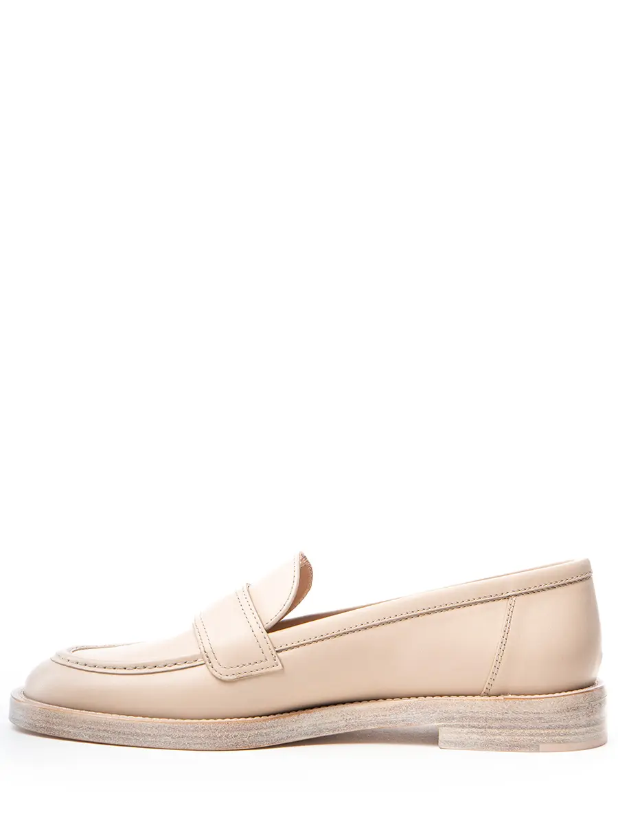 Лоферы кожаные