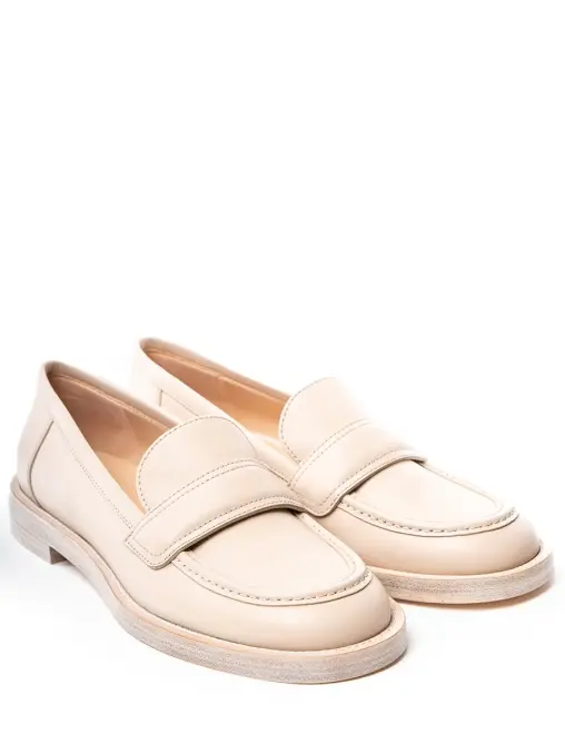 Лоферы кожаные GIANVITO ROSSI