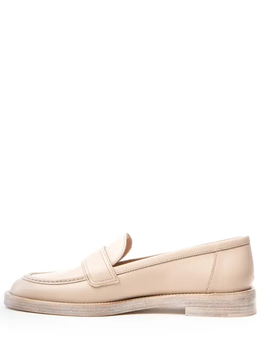 Лоферы кожаные GIANVITO ROSSI