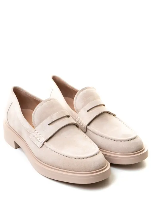 Лоферы замшевые GIANVITO ROSSI