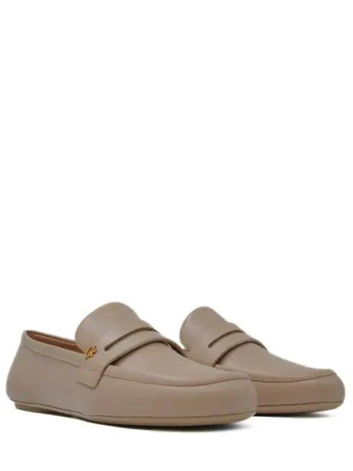Лоферы кожаные GIANVITO ROSSI
