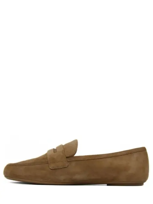 Лоферы замшевые GIANVITO ROSSI