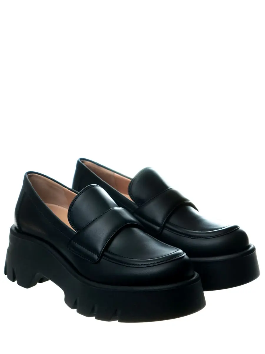 Лоферы кожаные