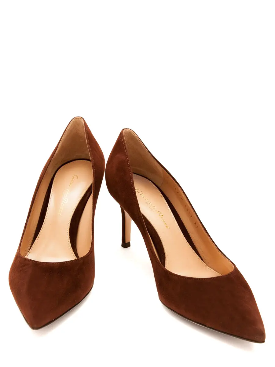 Туфли замшевые