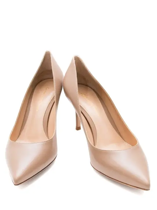 Туфли кожаные GIANVITO ROSSI