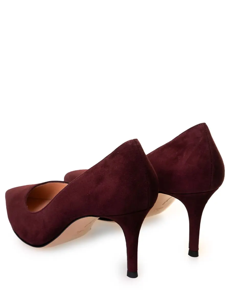 Туфли замшевые