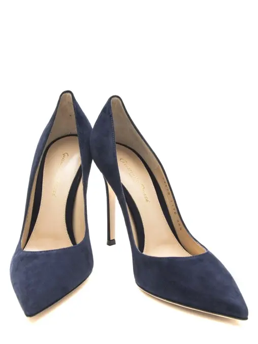 Туфли замшевые GIANVITO ROSSI