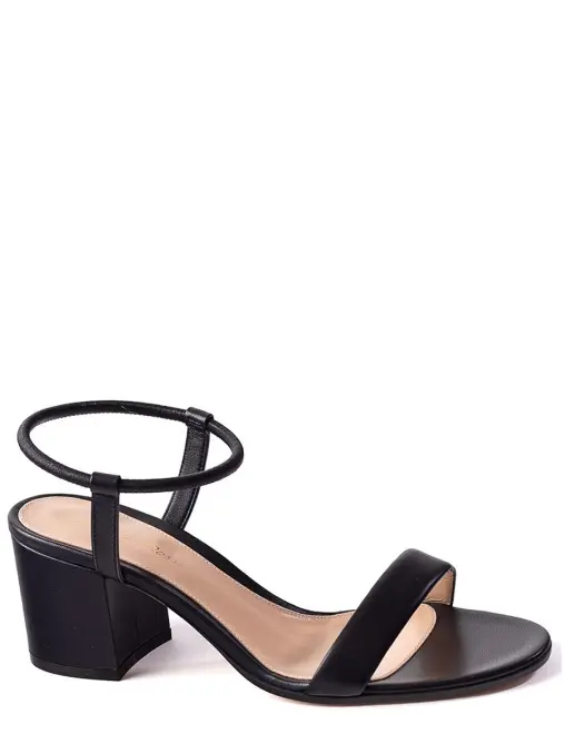 Босоножки кожаные GIANVITO ROSSI