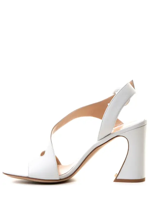 Босоножки кожаные GIANVITO ROSSI